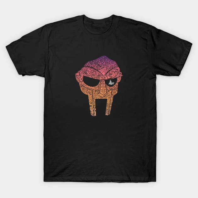 Doodle Doom Gradient 2 T-Shirt by Hoki Tross Creative